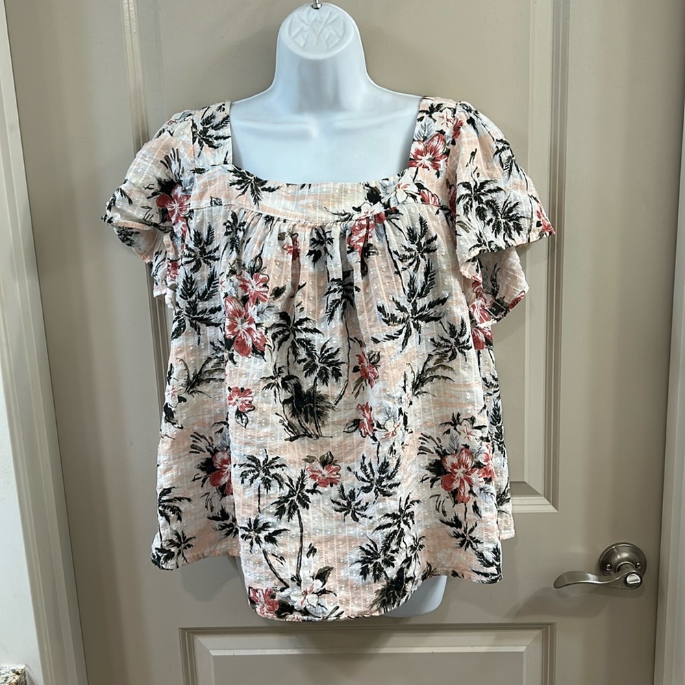 Torrid Cotton Short Sleeve Shirt